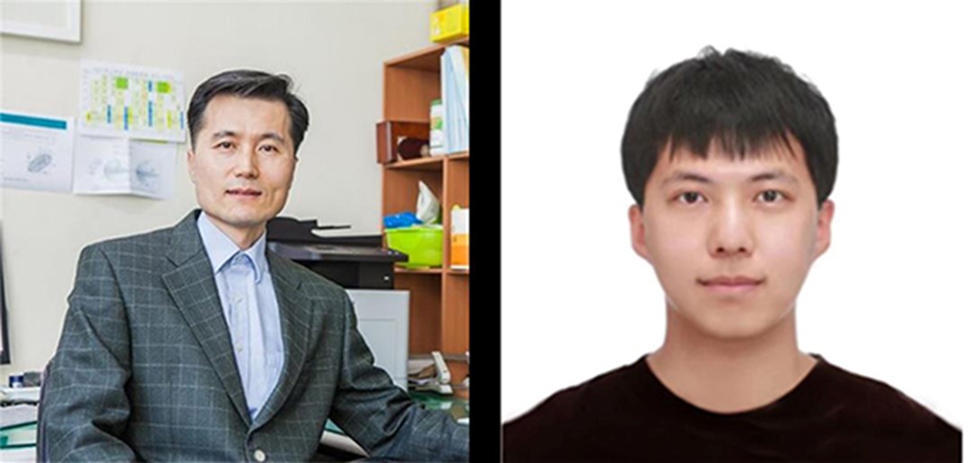 From left to right: Professor Sangshin Lee (Department of Electronic Engineering), Dr. Hongliang Li 