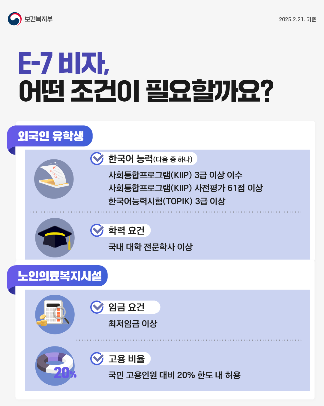 외국인 유학생 요양보호사 자격 취득 제도 안내