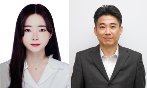 석박사통합과정 조예진 학생, 하태준 교수

