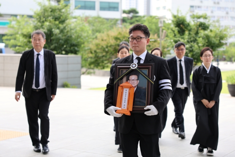 조무성 광운대학교 초대총장 영결식 엄수

